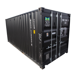 Black Container PNG Transparent Image