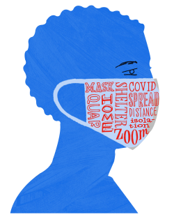 Vector Covid Mask PNG Transparent Image