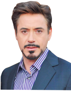 Robert Downey Jr. PNG Transparent Image